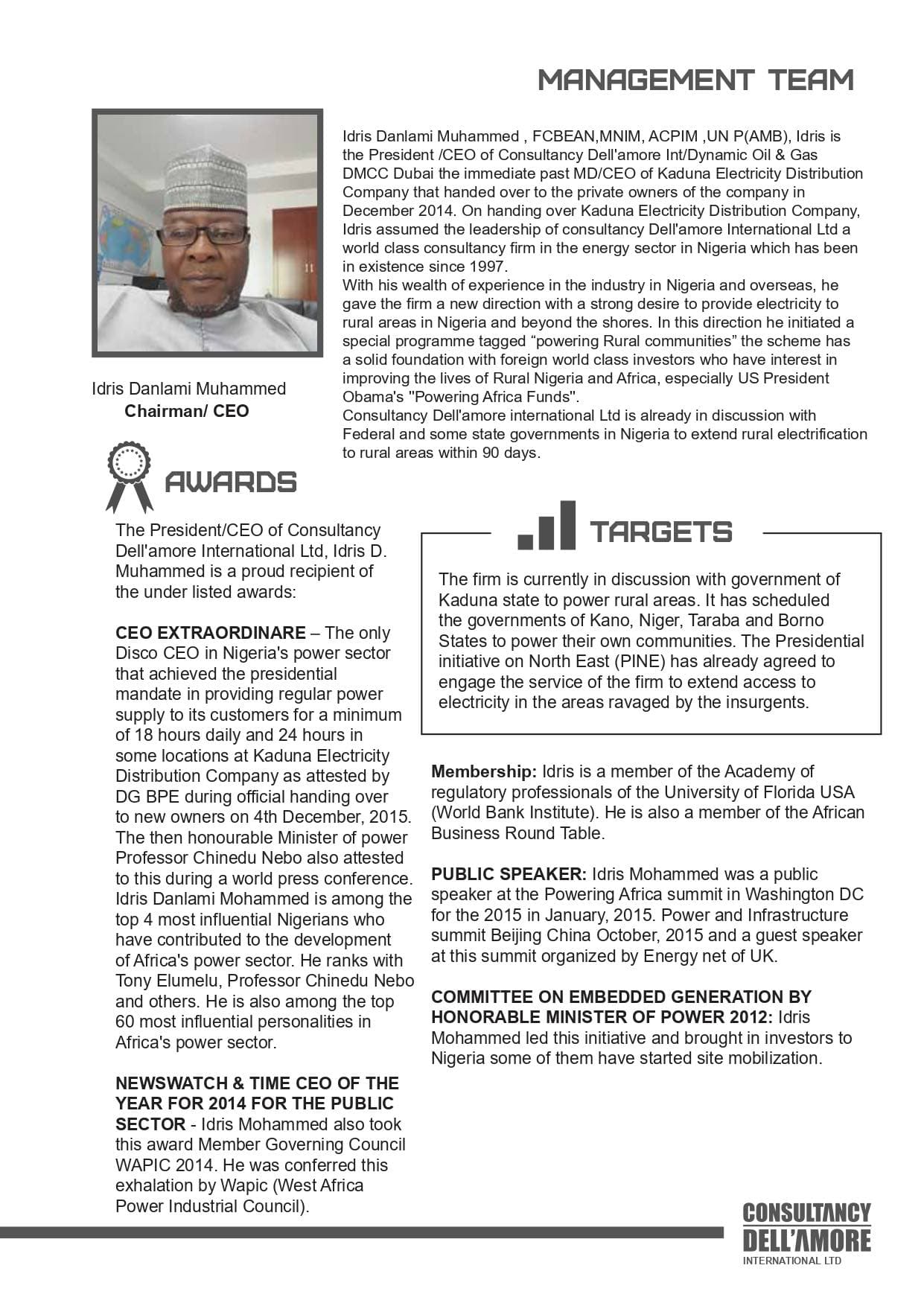 Corporate Profile Page 8