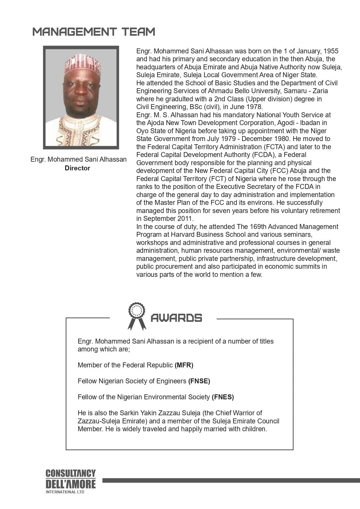 Corporate Profile Page 9